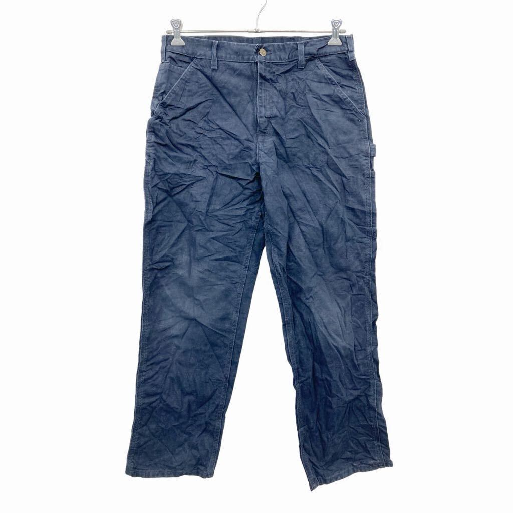 Carhartt カーハート ダック カーゴパンツ ネイビー (メンズ W35 L32