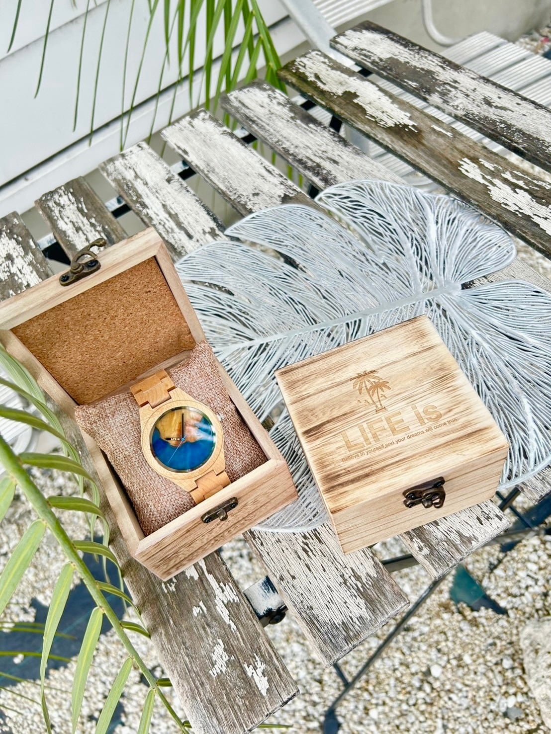 LIFE is anniversary 木製時計 Sea watch ￥13,200+tax(14,520)