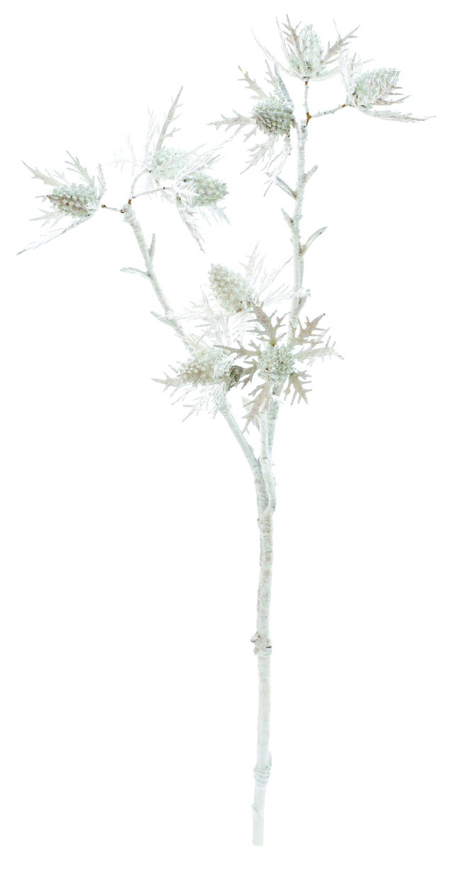 ブリリアントエリンジウムスプレー　　FS-6123PEA　4961823411489　造花（アーティフィシャルフラワー） > シーズン造花