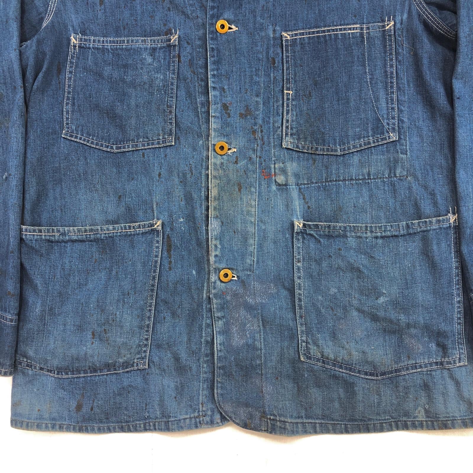 40s FREELAND フリーランドカバーオール 4ボタン 40s FREELAND フリー