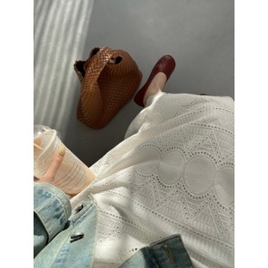 レースロングスカート 10009