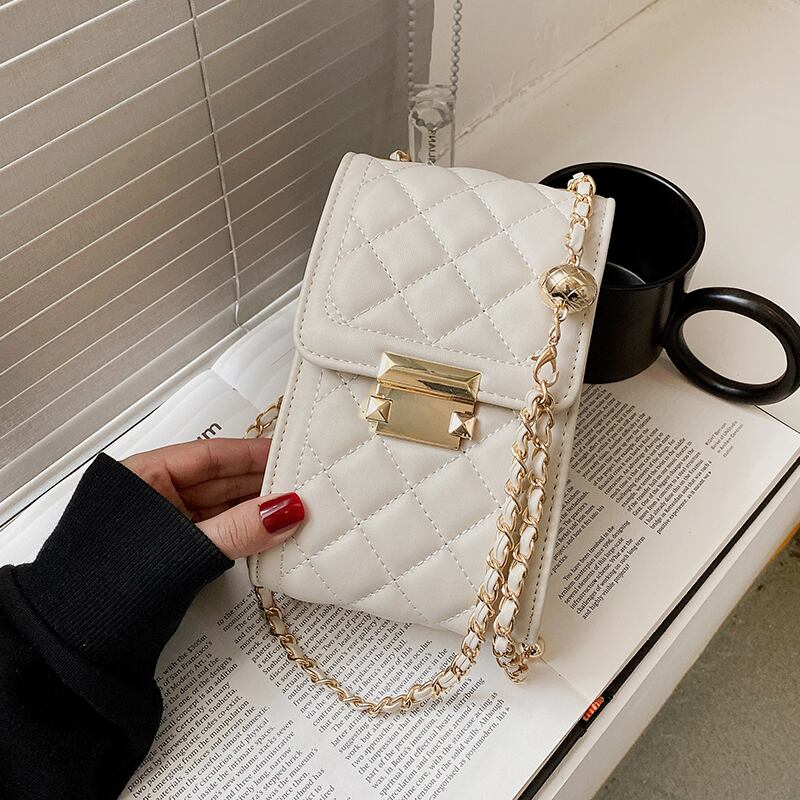 サマースタイルチェーン 夏物 スクウェア 手作りハンドバック3983187406