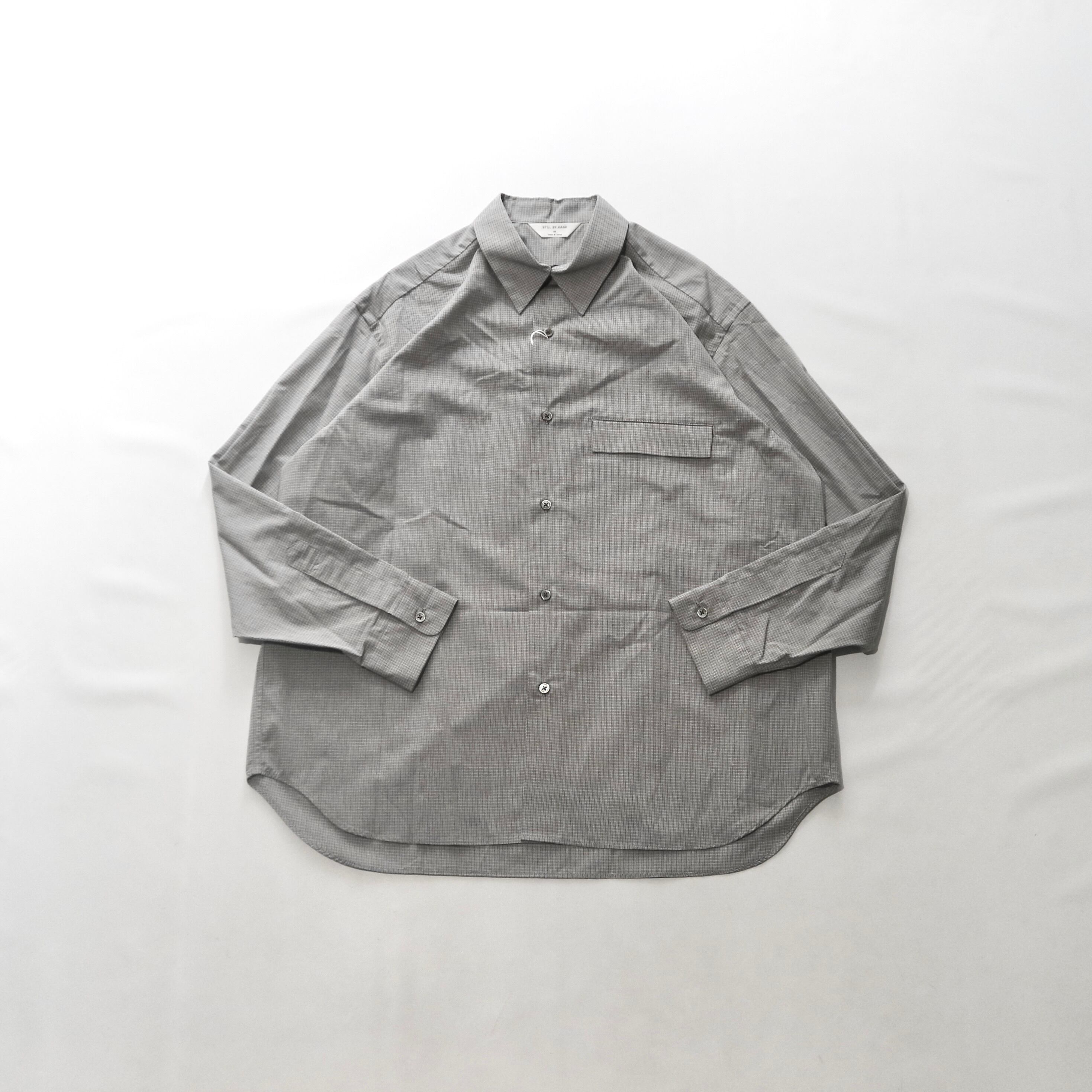 STILL BY HAND スティルバイハンド】OVERSIZED SHIRT オーバーサイズ