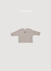 韓国子供服 / 26Autumn / 〖取寄〗valubebe / ウエハース ストライプTシャツ / ベビー服 / キッズ服 *6M~S*