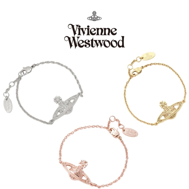 【特別価格】Vivienne Westwood ブレスレット Mini Bas Relief Chain Bracelet  AX625-AX626-AX627 | 正規ブランド品通販サイト【AXiA（アクシア）】