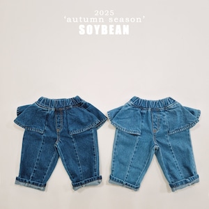 «Sold out»«ジュニアサイズあり»«soybean» スカートデニムパンツ 2colors