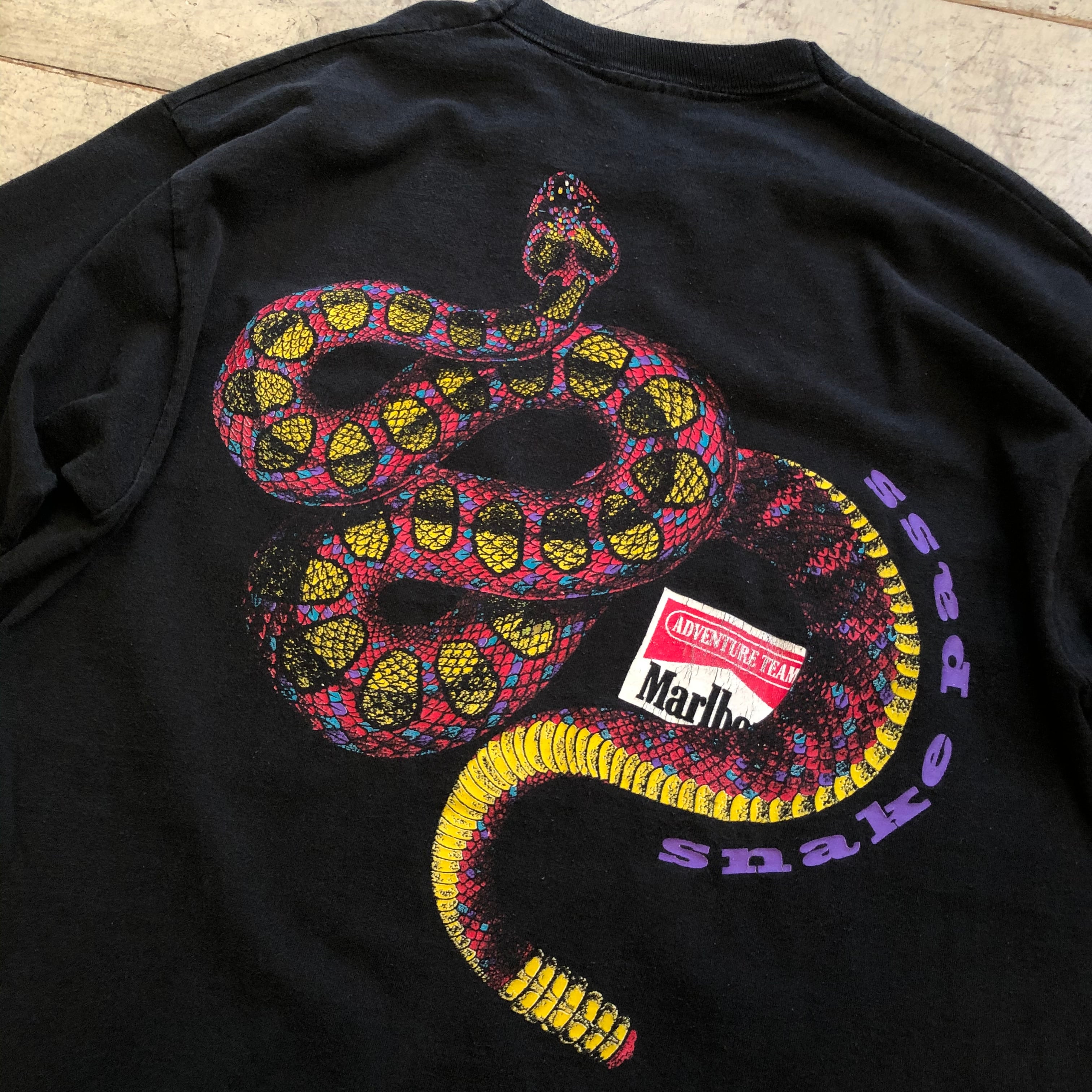 90s Marlboro "snake pass" T-shirt | What'z up