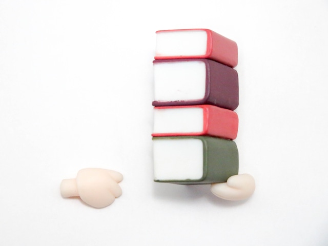 再入荷【262】 リコッタ・エルマール 小物パーツ 重ねた本　ねんどろいど