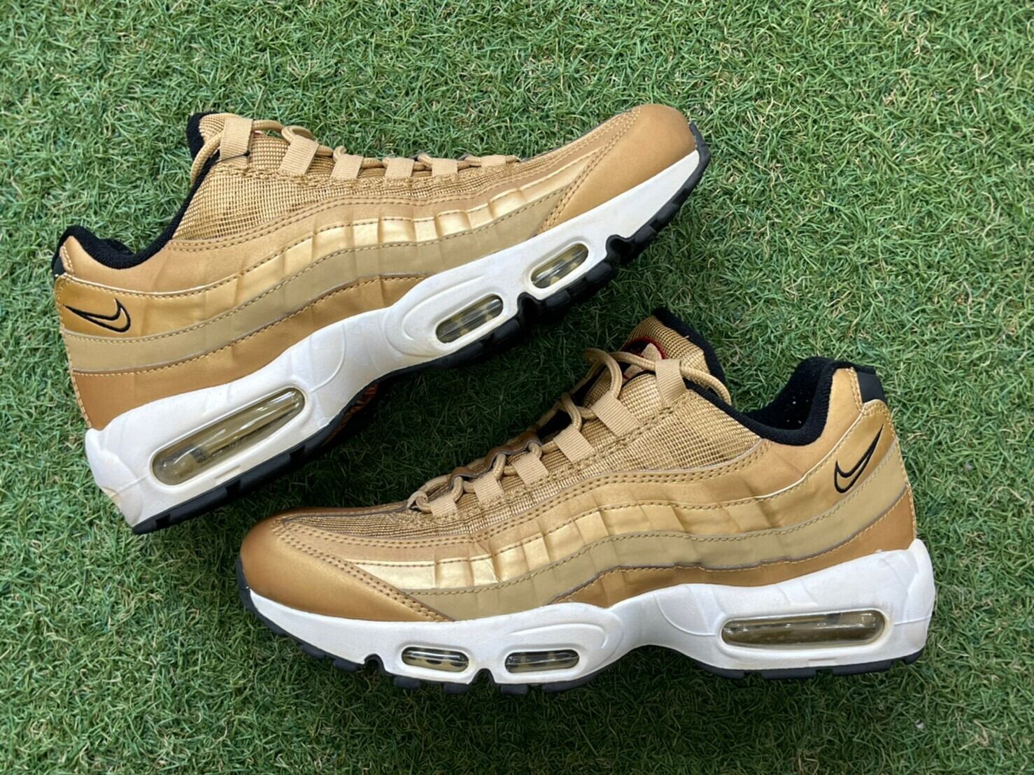 NIKE AIR MAX 95 PREMIUM QS METALLIC GOLD 918359-700 27㎝ 38401 