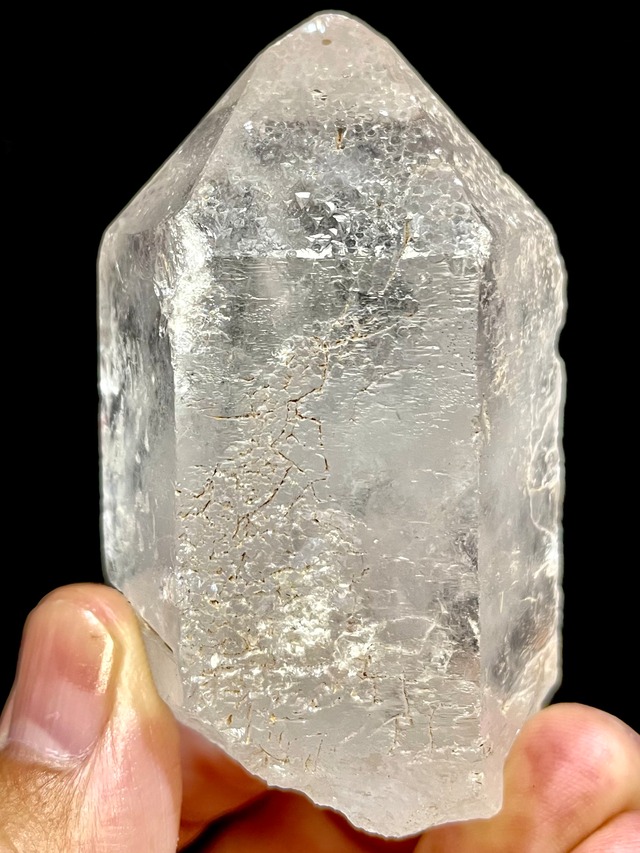 9) スーパー「トライゴーニック水晶」(トライゴーニック&レコードキーパー)大型