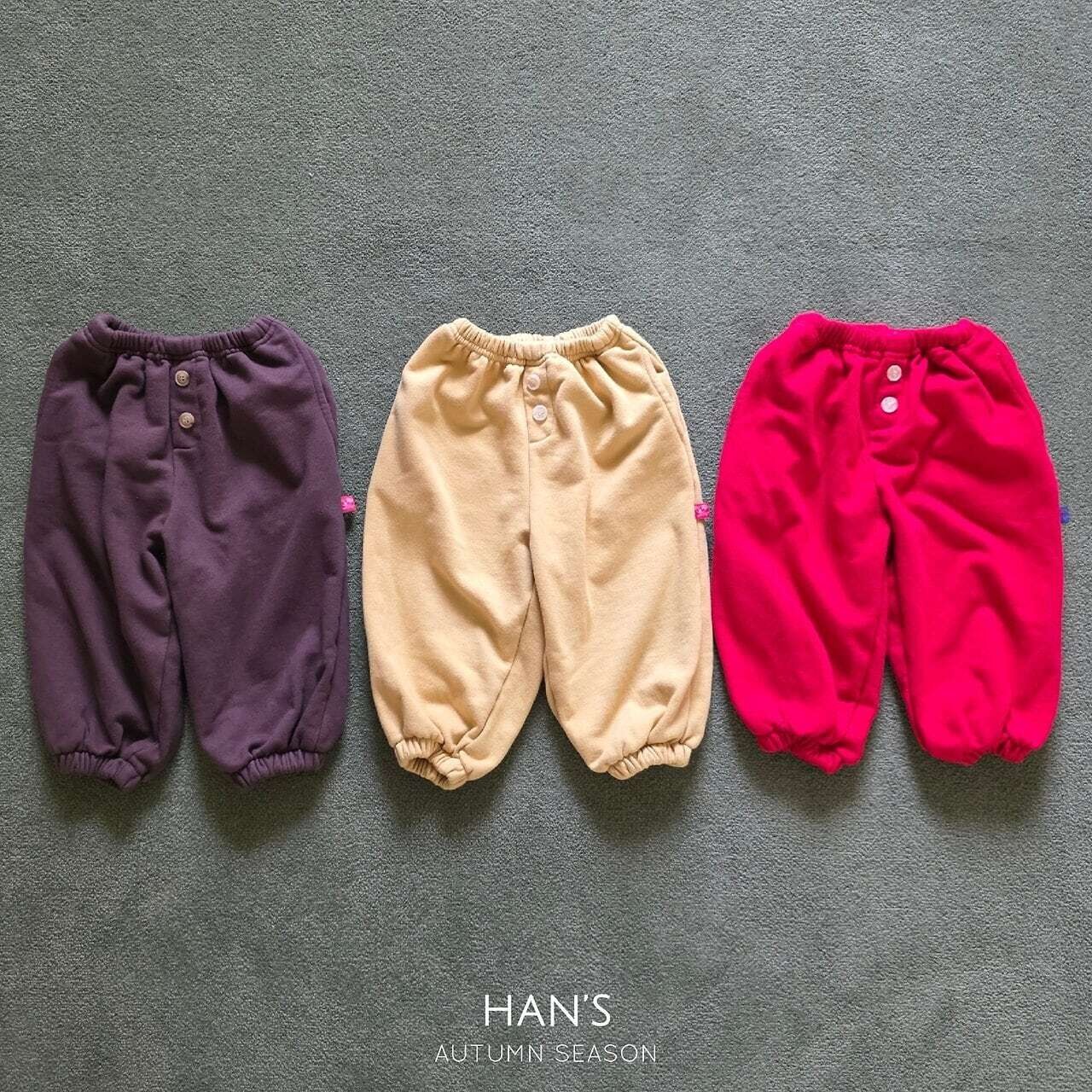 【取寄/韓国直送】Hans デイリーパンツ｜秋服｜韓国子供服｜26/AT