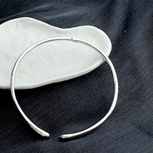 ミニマル オープン バングル ネックレス 00347