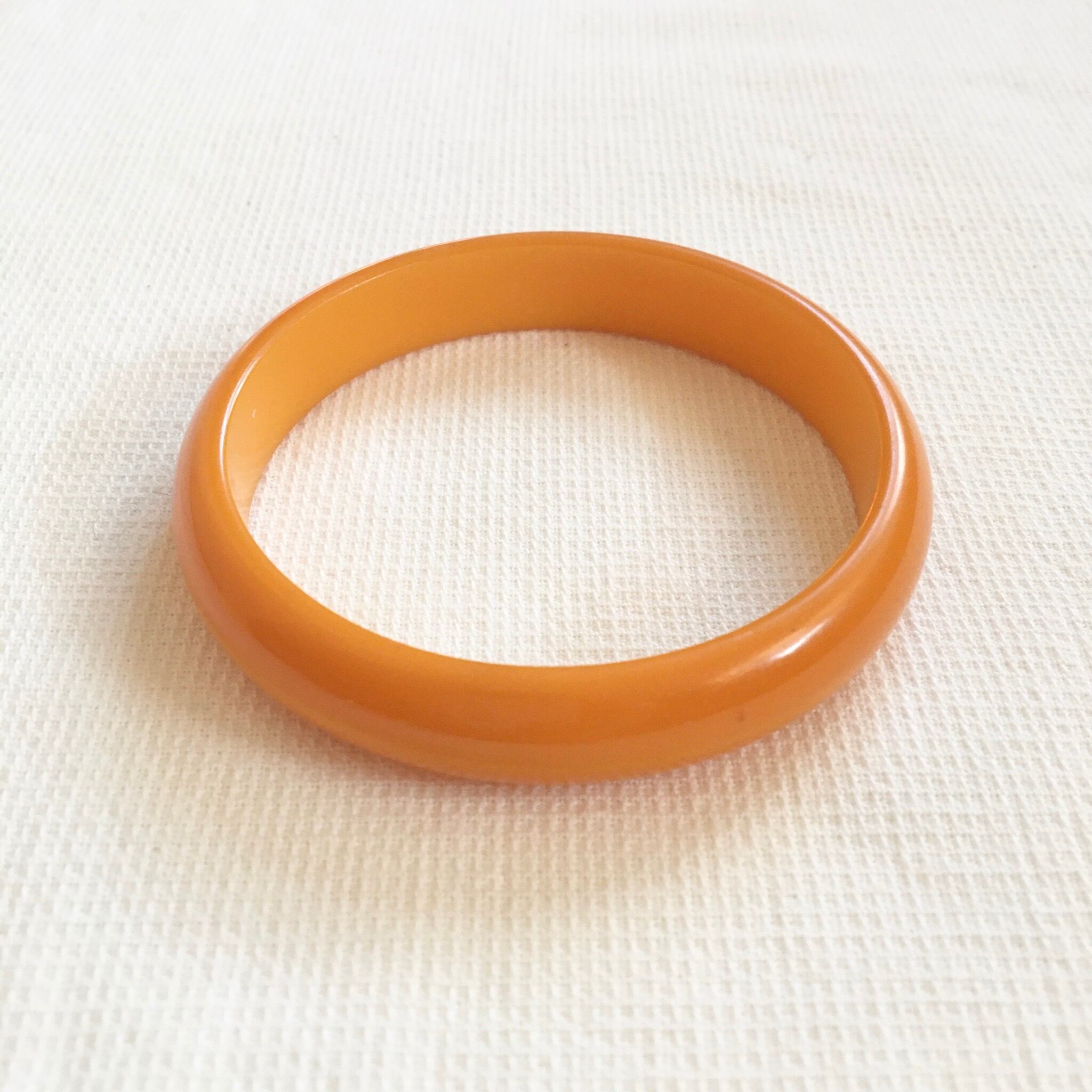 USA vintage bangle "yellow"