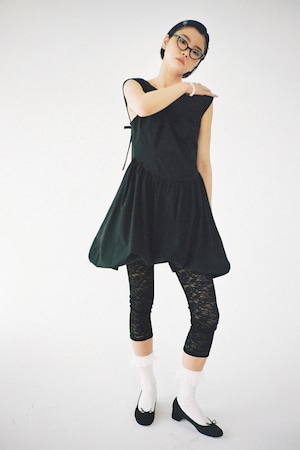 [JOLIE LAIDE] Lulu balloon dress (Black) 正規品 韓国ブランド 韓国通販 韓国代行 韓国ファッション jolielaide Vintage Lover Club 日本 店舗