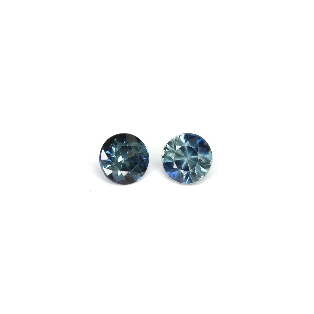 サファイア(2pcs) マダガスカル産 約0.2ct #JWS4953