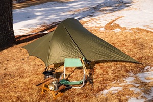 ビンテージテント Integral designs Sil dome