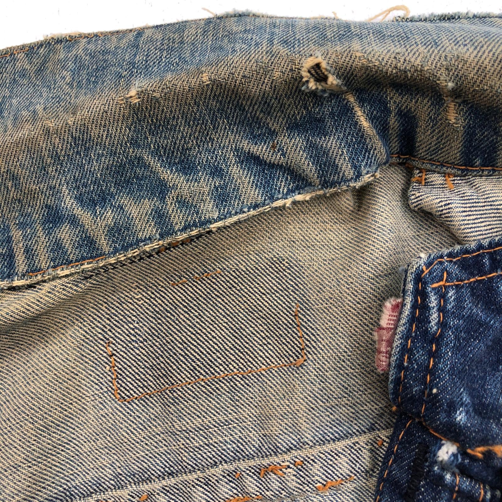 LEVI'S リーバイス 60年代 USA製 70505 4th BIG E 不均等V おそらく