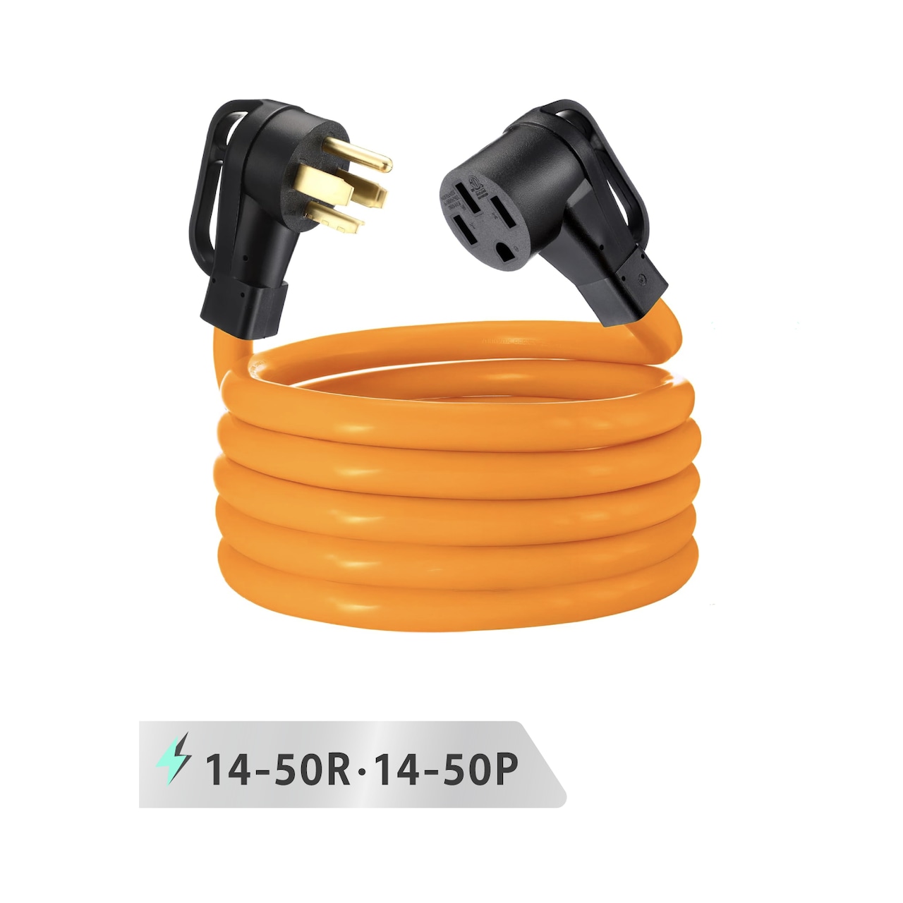 発電機コード 発電機延長コード RV電源コード 屋外用延長コード 14-50P~14-50R 電圧100-250V RVピグテール電源30A 電源コード ツイストロック 14-50Pto 14-50R 家庭用 業務用