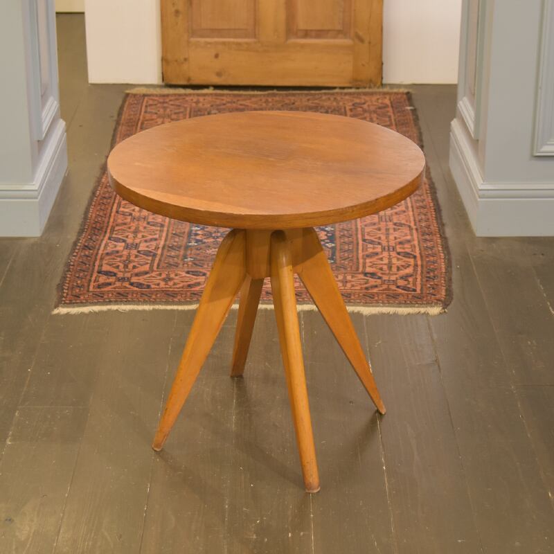 French Round Side Table / フレンチ ラウンド サイドテーブル / 2105H-001