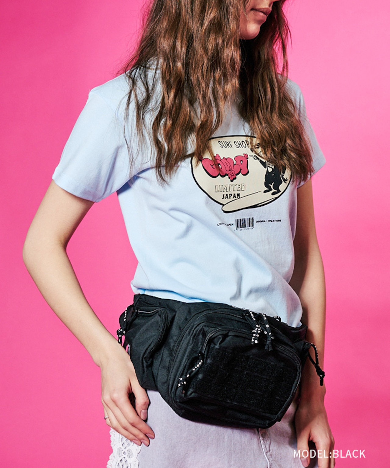 COOLAオリジナルスピンドルボディBAG (BLACK)　CQ-48537