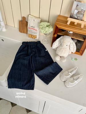 [second moment] Nutwide Denim / [세컨드모먼트] 너트와이드데님