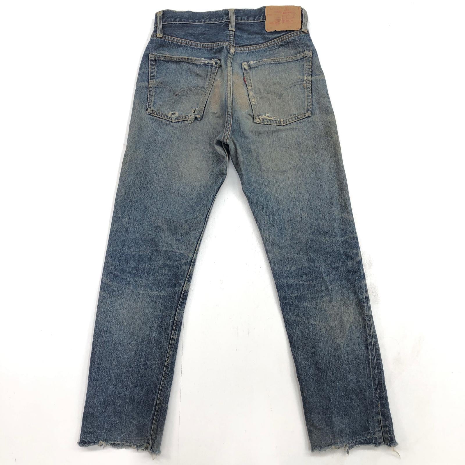 LEVI'S リーバイス 70年代 USA製 501 BIG E 66前期 バックポケット 裏