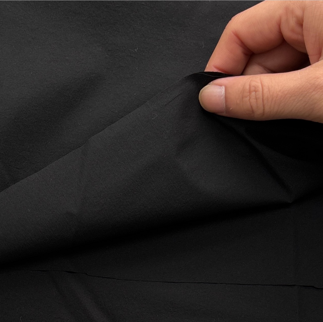 TB912◆3m◆M◆ナイロン100%撥水加工生地◆ブラック