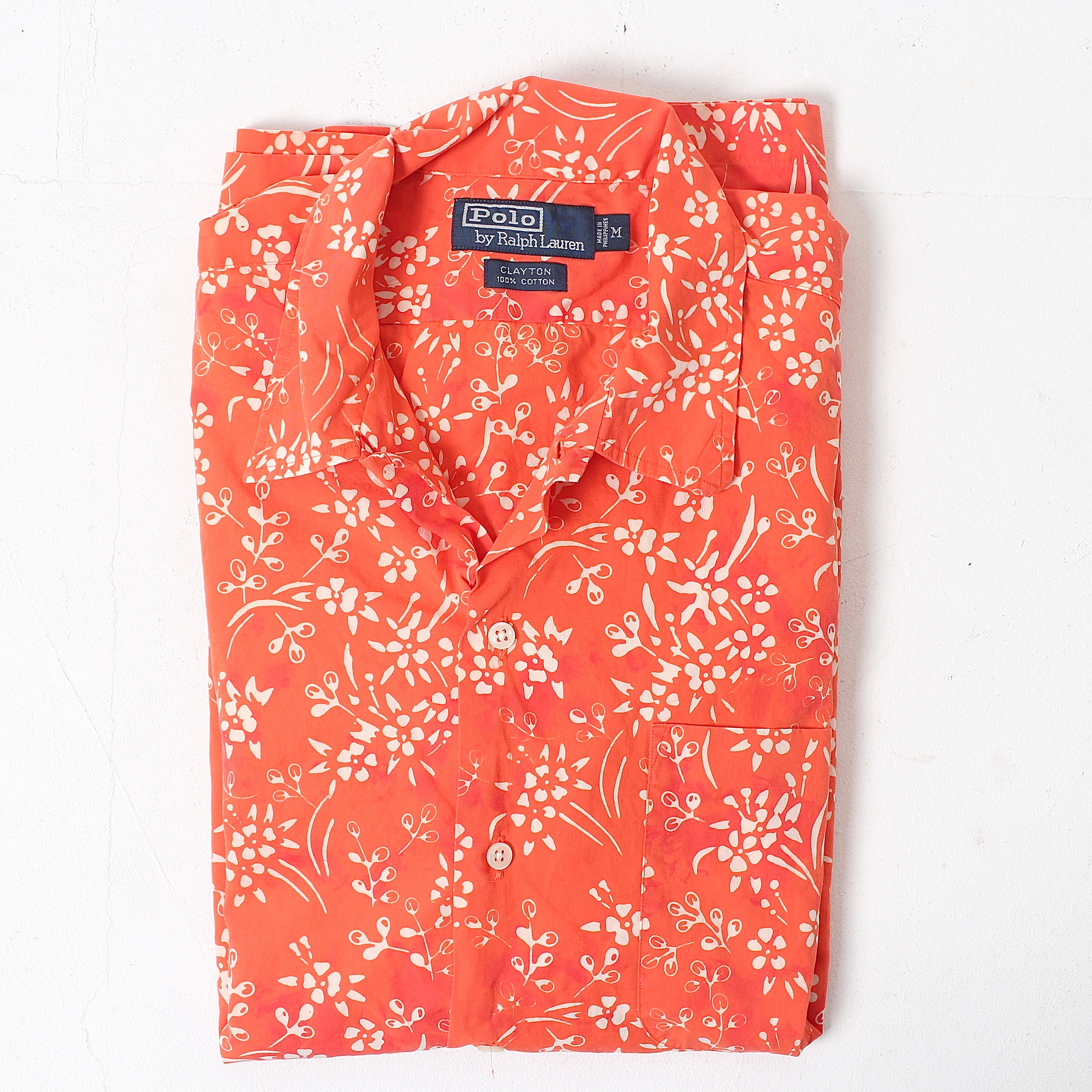 Ralph Lauren 90s Polo Shirt Clayton CLAYTON Rayon Loop – NO L 