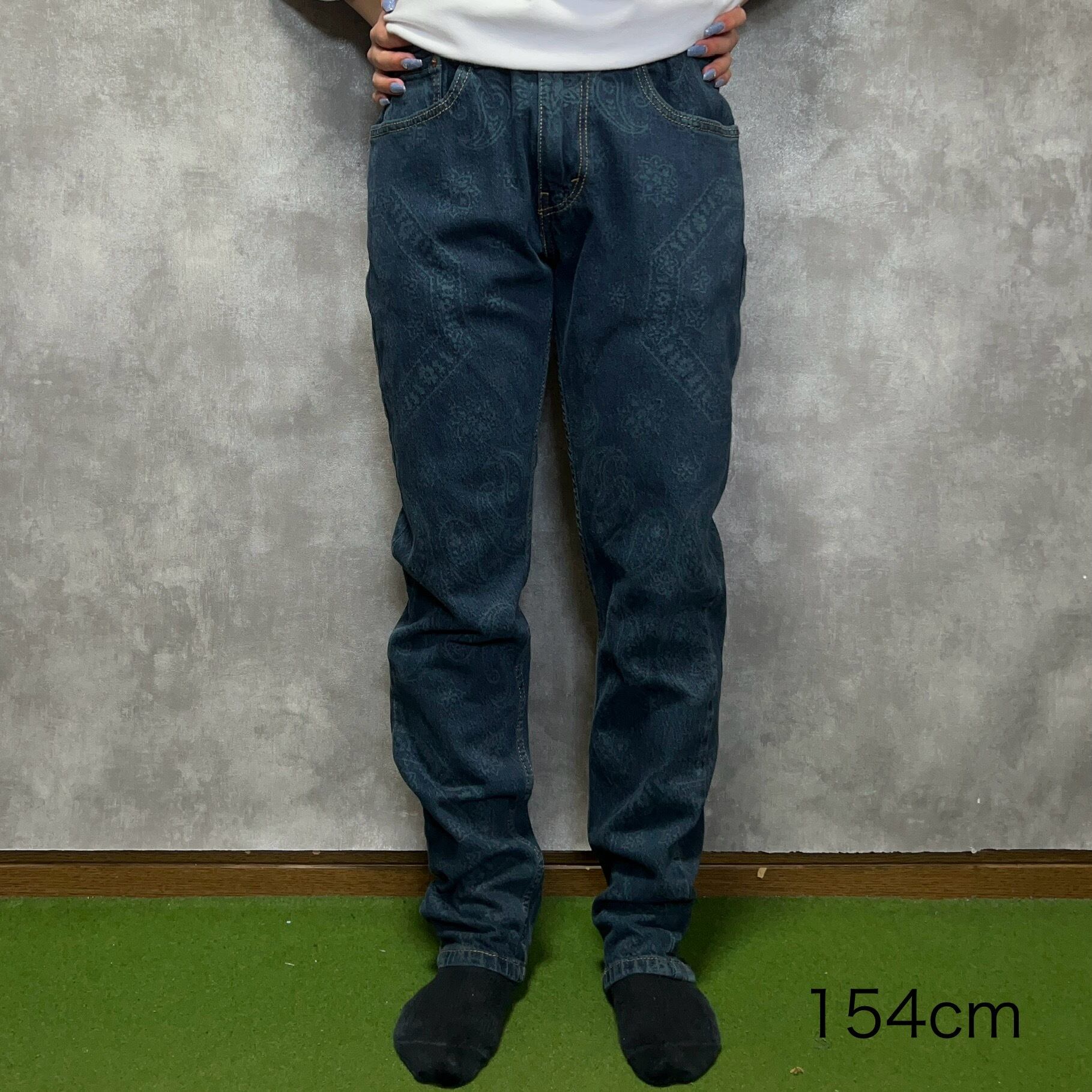 W32×L30#裾上げ済み】Levi