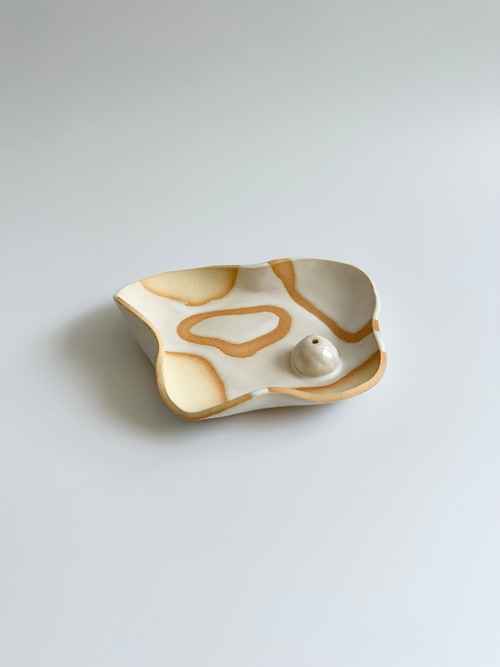 【10col pottery】ovalette incense 3