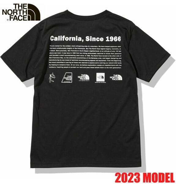 ノースフェイス 半袖 Tシャツ メンズ THE NORTH FACE ショートスリーブ ヒストリカル ロゴ ティー NT32332 ブラック