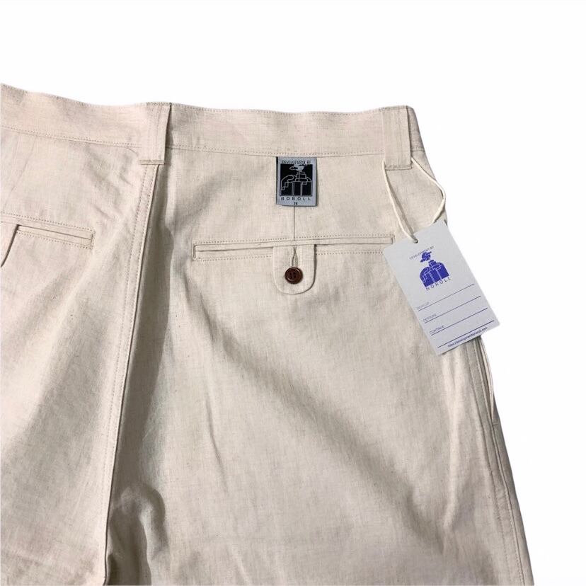 NOROLL / THICKWALK C/L PANTS -NAT- | THE NEWAGE CLUB