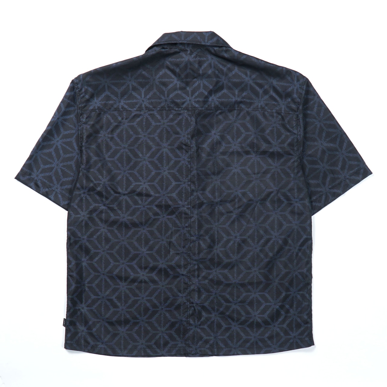 大島紬開襟シャツ KIMONO "Ohshima tsumugi" SHIRT