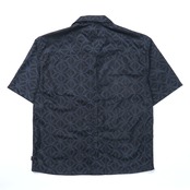 大島紬開襟シャツ KIMONO "Ohshima tsumugi" SHIRT