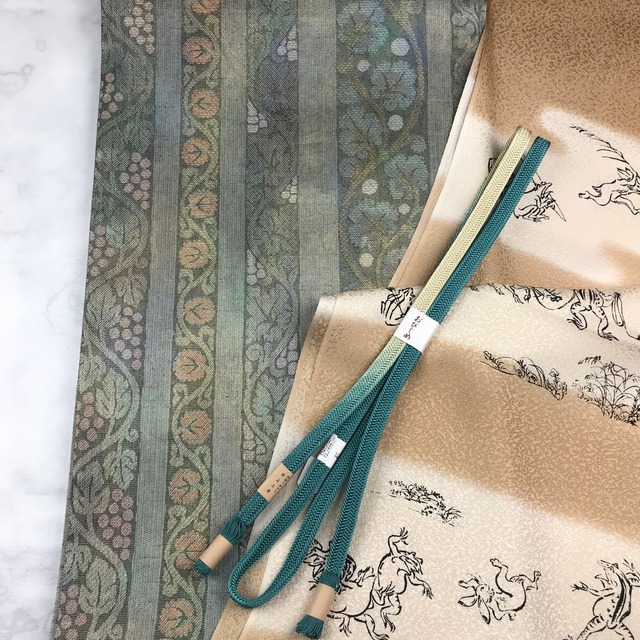 洒落袋帯 西陣織証紙付 お仕立て上り 371 | 着物遊日ねこやなぎ 