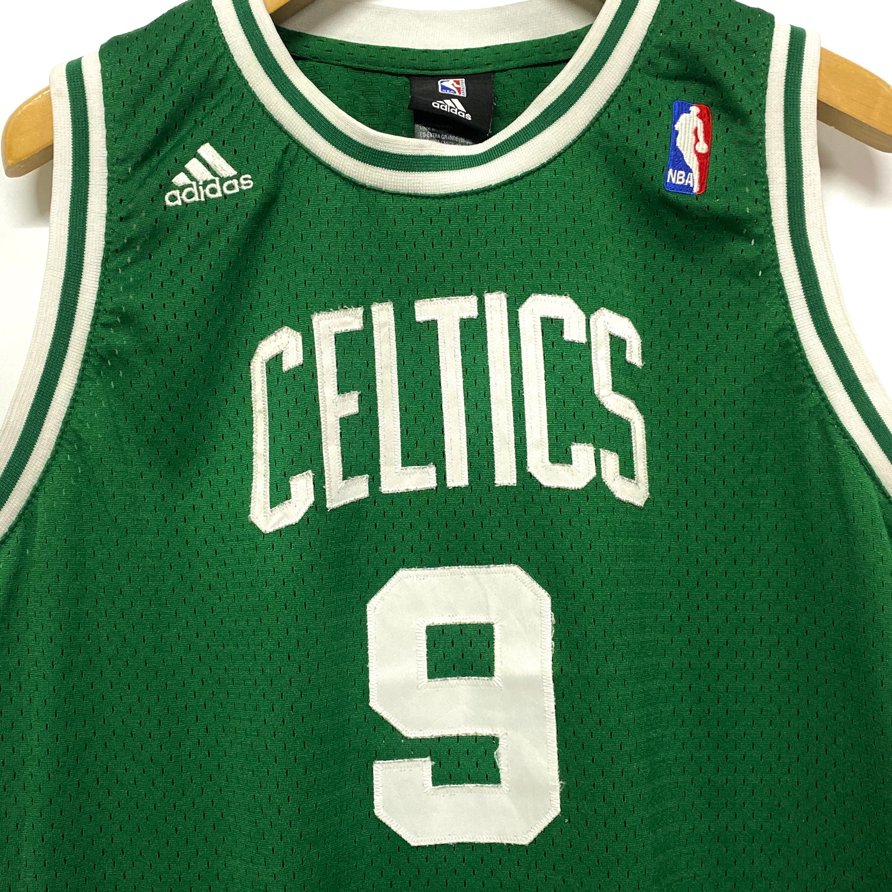 アディダス adidas NBA BOSTON CELTICS ボストンセルティックス Rondo ラジョン・ロンド　ゲームシャツ  レプリカユニフォーム 古着【ゲームシャツ】 | cave 古着屋【公式】古着通販サイト powered by BASE