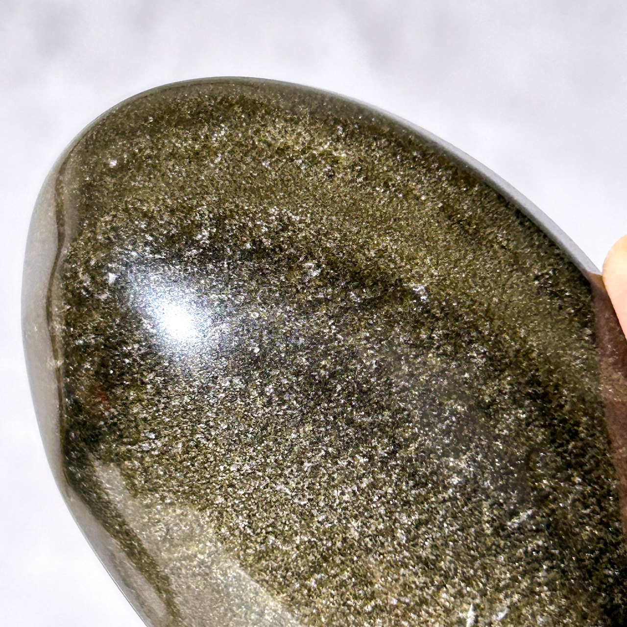 ゴールデンオブシディアン パーム * Golden Obsidian * 天然石