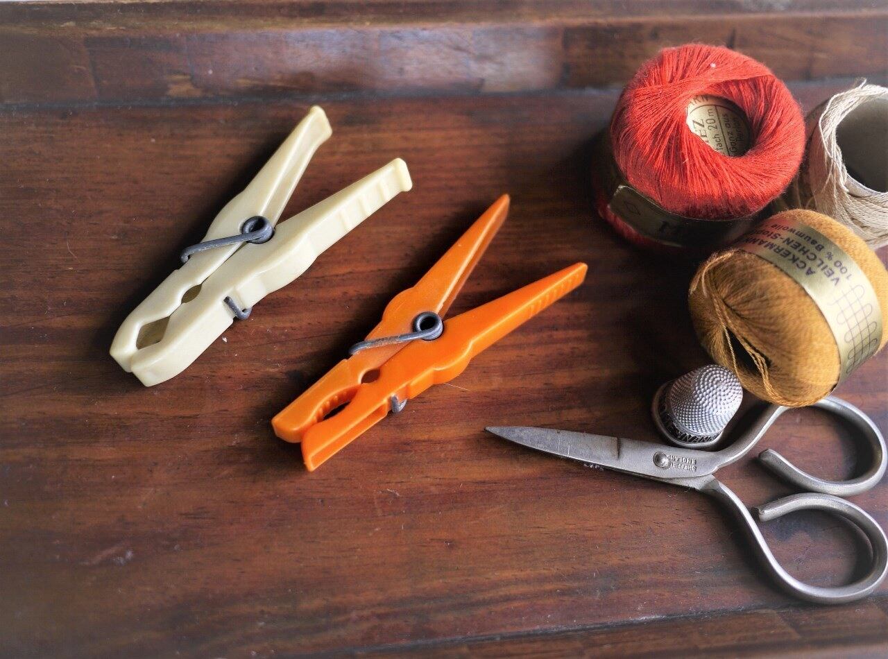 ヴィンテージ 洗濯ばさみ ミッドセンチュリー ドイツ