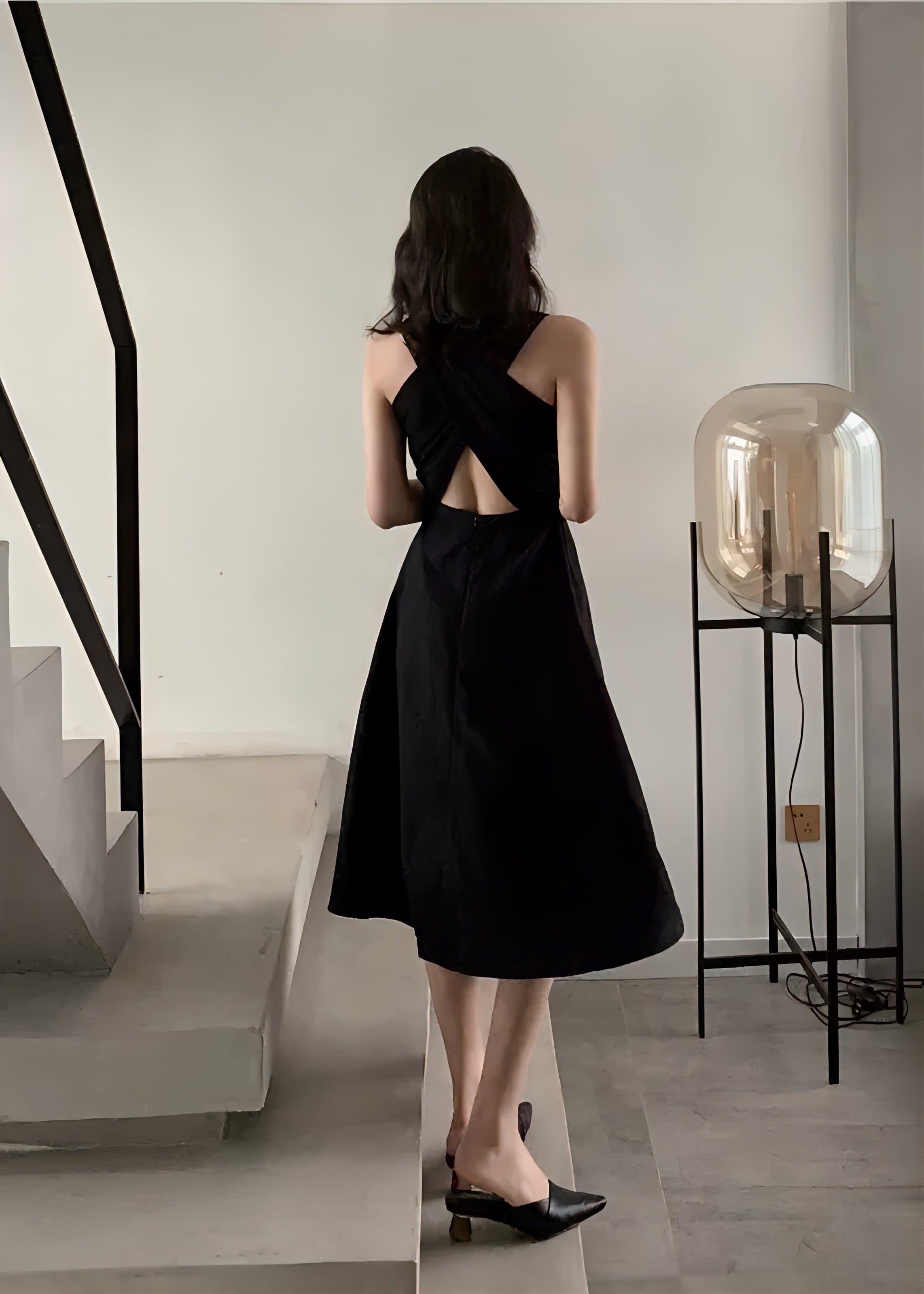 back cross dress | CRÉAGE