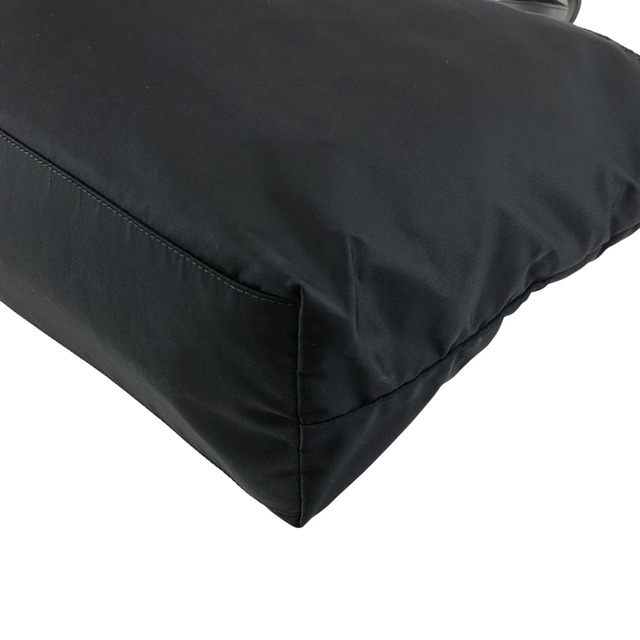 PRADA プラダ ハンドバッグ ブラック トライアングルロゴ ナイロン トートバッグ vintage ヴィンテージ オールド gy3es2