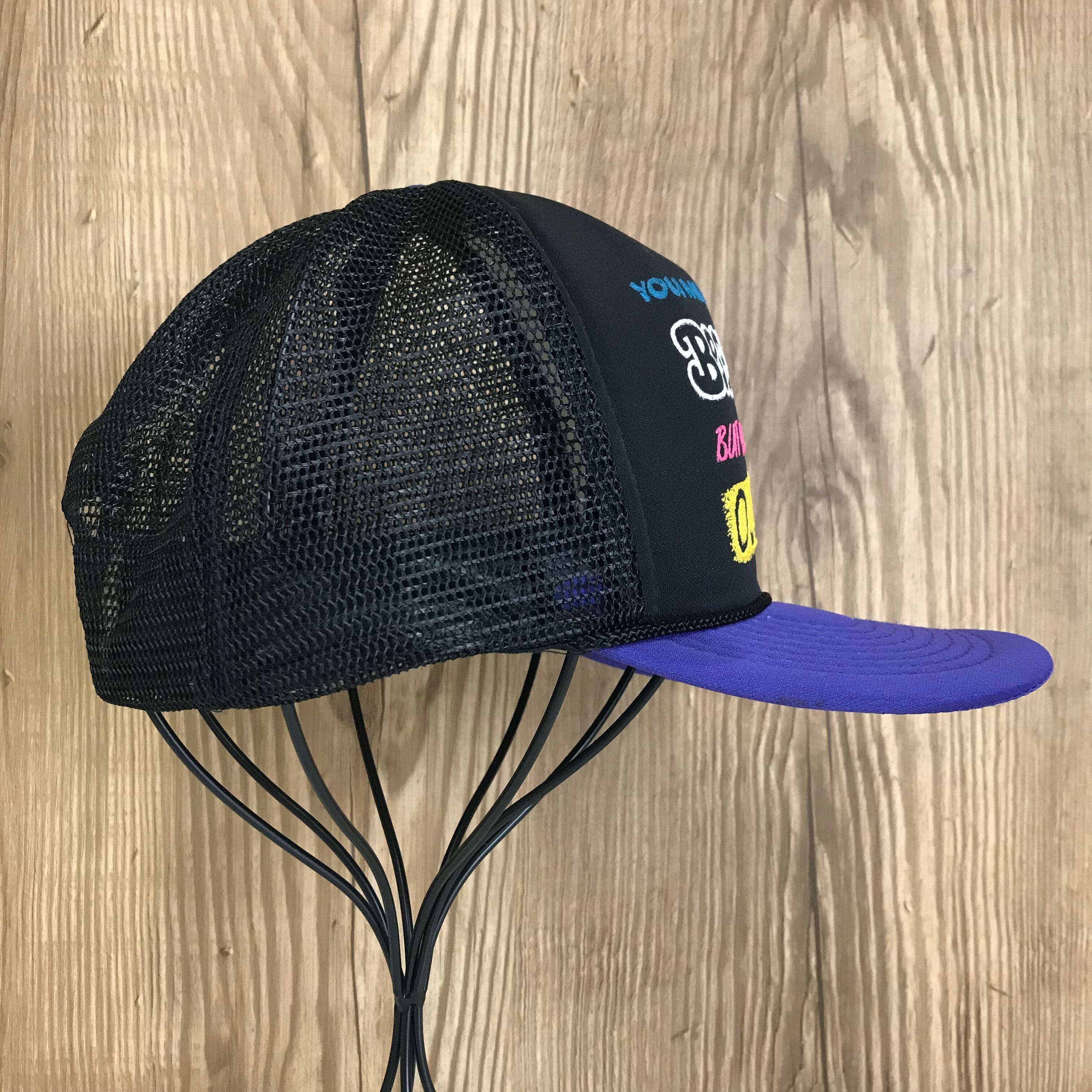 ☆80s~90s VINTAGE トラッカーキャップ メッシュキャップ フリーサイズ