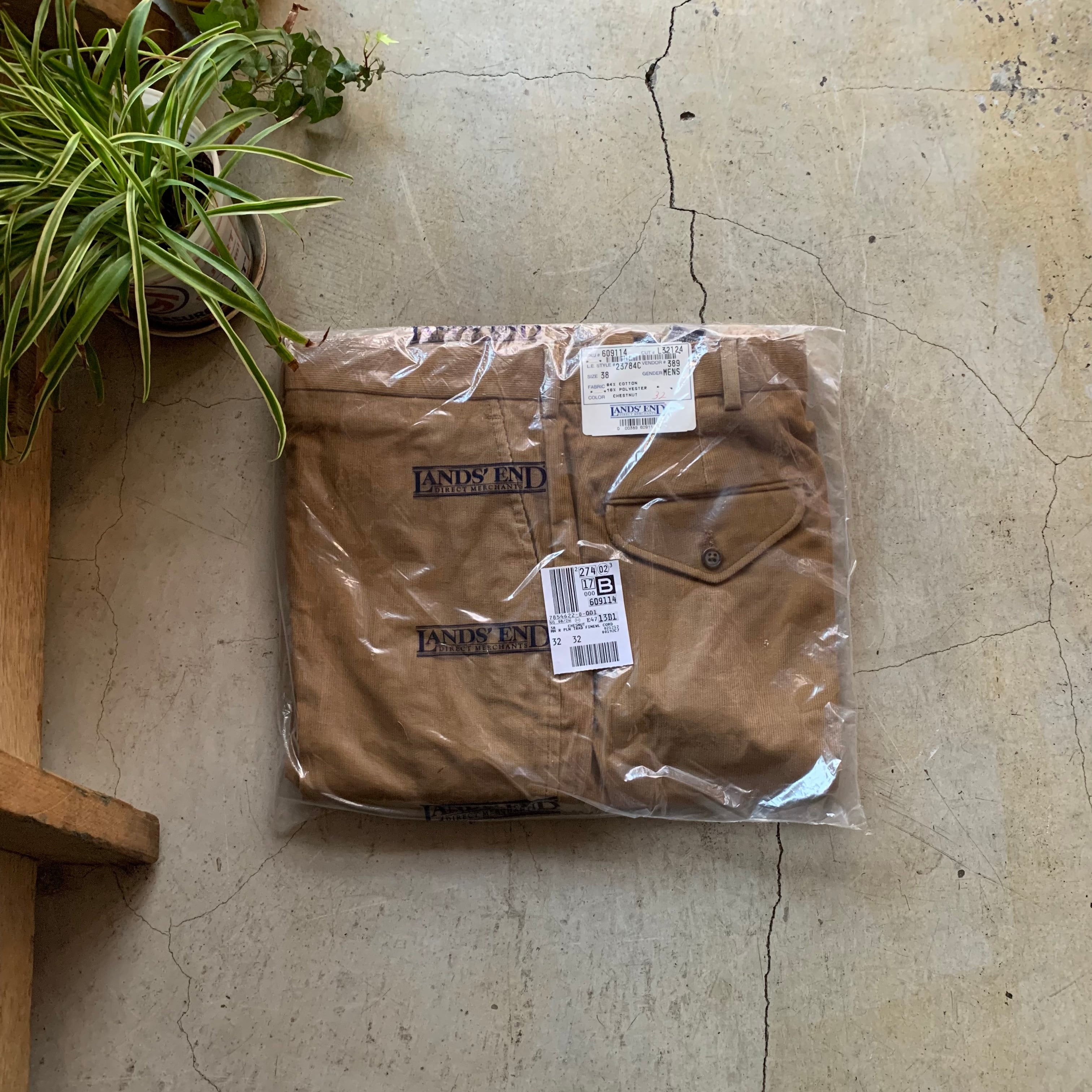 1980's Deadstock "LANDS' END" Corduroy Trousers