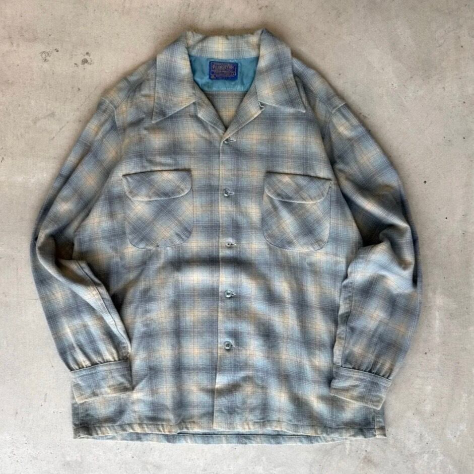 PENDLETON 70s ペンドルトン オンブレチェック vintage ヴィンテージ
