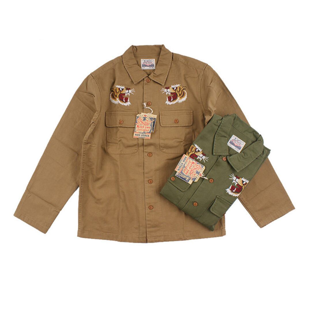 Canvas Workwear Long-Sleeve Shirt(GV474)
