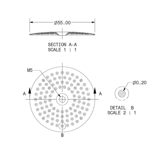 シャワースクリーン ● IMS Competition ガッジア用 200µM