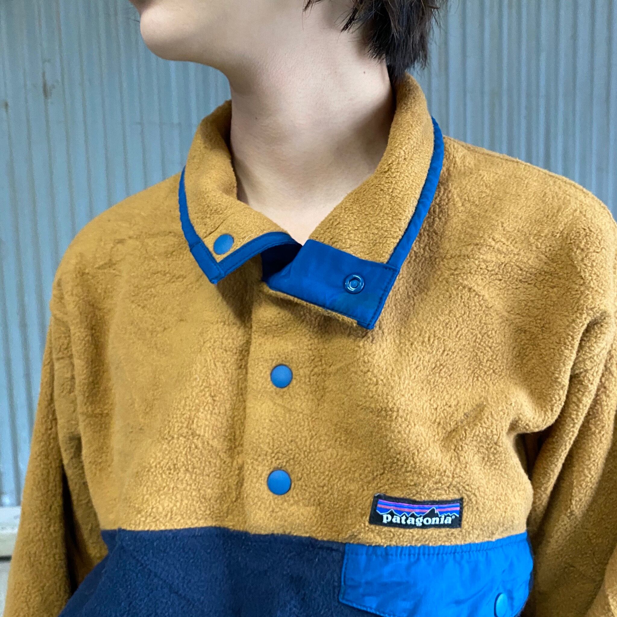 17年製 バイカラー Patagonia パタゴニア SYNCHILLA シンチラ スナップ