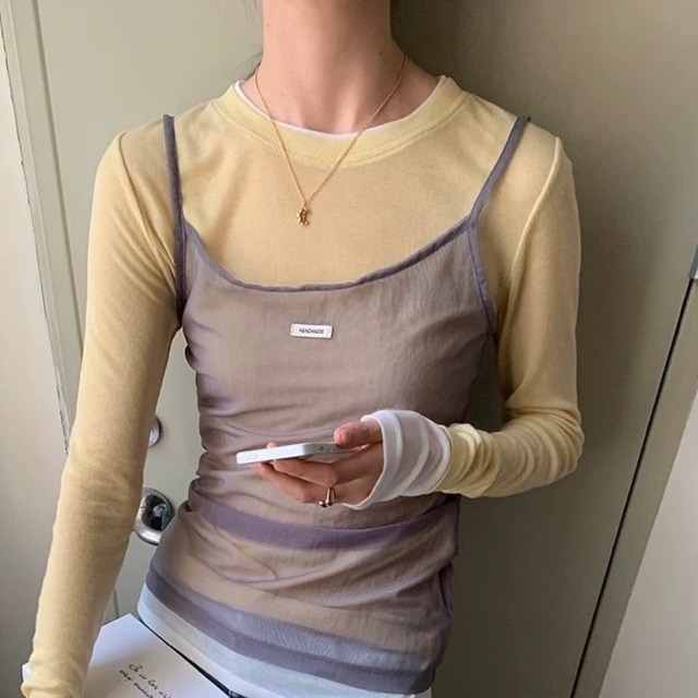 sheer camisole 00846