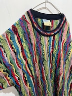 90's Limnos Multicollar Sweater Made in Australia【M】