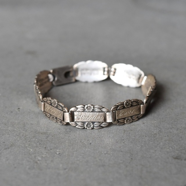 1940s WW2 SWEET HEART JEWELRY BRACELET