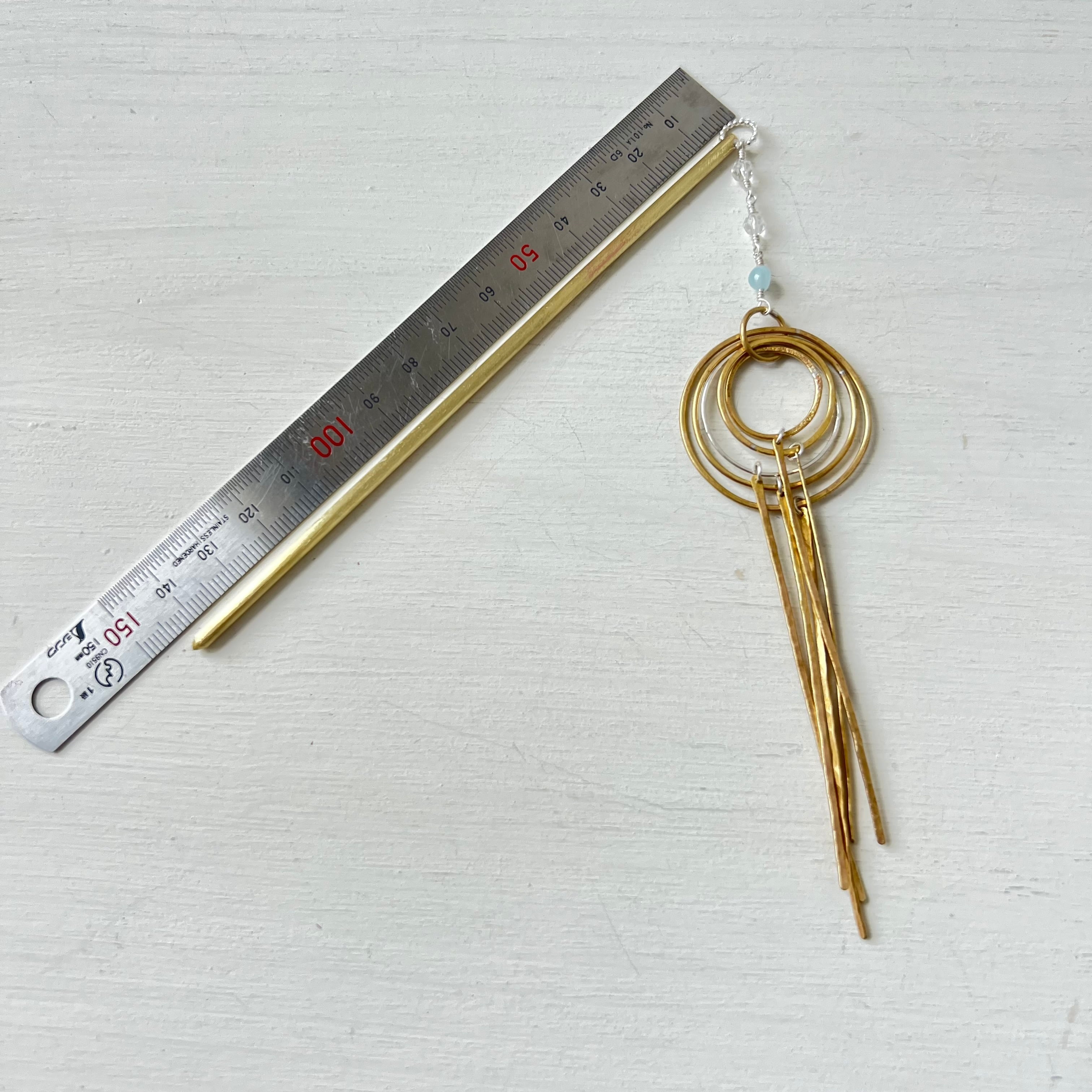 一点物 かんざし兼用根付 『海月』 | azuresea アズールシー(R)